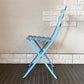 フェルモブ Fermob ビストロ BISTRO メタルチェア METAL CHAIR フォールディングチェア ガーデンチェア ブルー系 フランス 定価￥16,500-  ◎