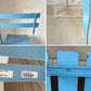 フェルモブ Fermob ビストロ BISTRO メタルチェア METAL CHAIR フォールディングチェア ガーデンチェア ブルー系 フランス 定価￥16,500-  ◎