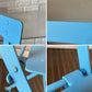 フェルモブ Fermob ビストロ BISTRO メタルチェア METAL CHAIR フォールディングチェア ガーデンチェア ブルー系 フランス 定価￥16,500-  ◎