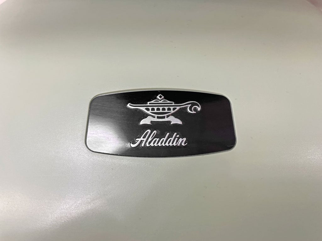 アラジン Aladdin 電気ストーブ 遠赤外線グラファイトヒーター 2灯管 グリーン CAH-2G10A 2018年製 カーボンヒーター 暖房器具 ●
