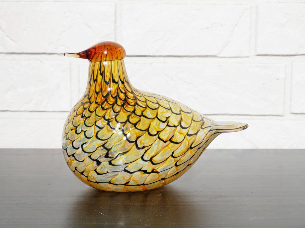 イッタラ iittala イッタラバード サマーグロース Summer Grouse カラフトライチョウ オイバ・トイッカ Oiva Toikka 箱付き ●