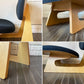 天童木工 TENDO 低座椅子 S-5016NA-ST ローチェア 座椅子 ナラ柾目 ブラック系張地 長大作 デザイン 和モダン 定価￥83,600-以上 ◎
