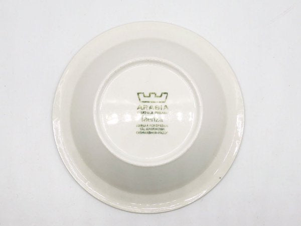 アラビア ARABIA ファエンツァ Faenza スープボウル Φ15cm ブルー Peter Winquist フィンランド ビンテージ 北欧食器 A ●