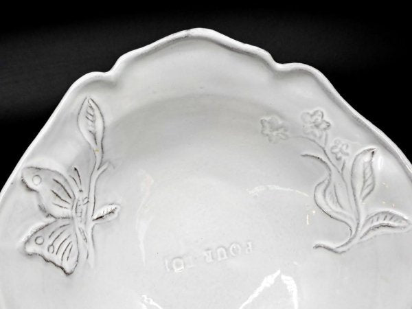 アスティエ・ド・ヴィラット Astier de Villatte フルール Fleurs スーププレート ボウル ナタリー・レテ フランス ●