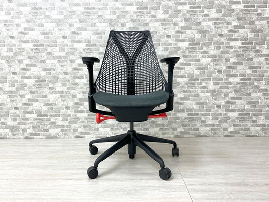 ハーマンミラー Herman Miller セイルチェア SAYL Chair フルアジャスタブルアーム リクイライニング デスクチェア ゲーミングエディション 定価\110,000- ●