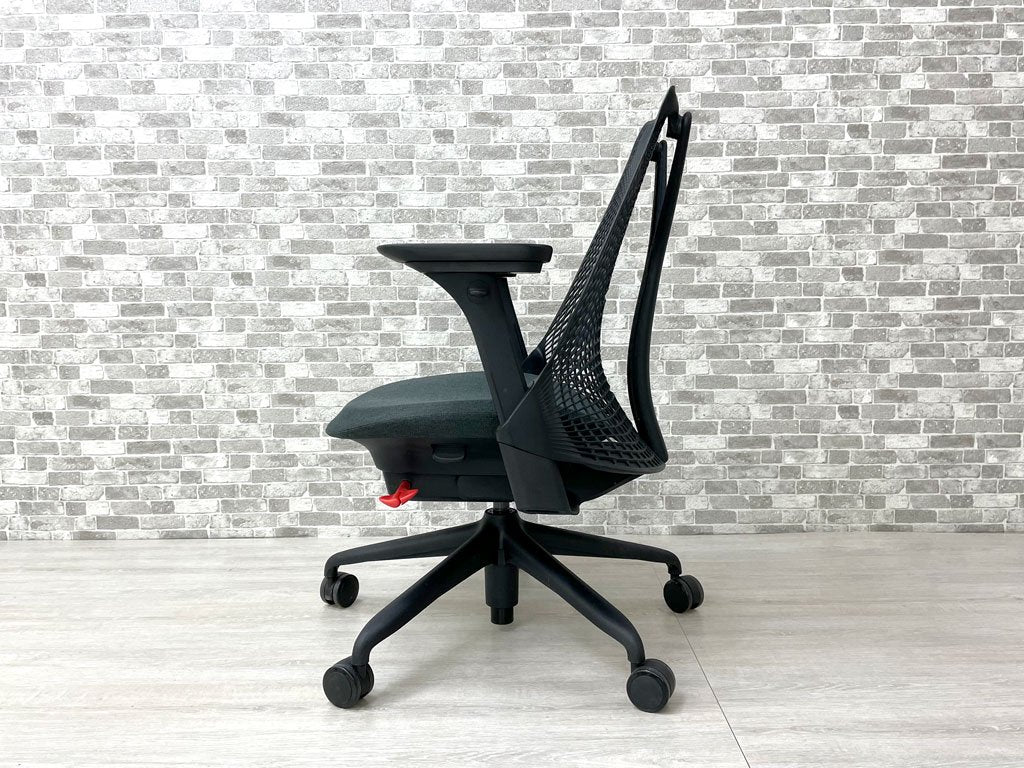 ハーマンミラー Herman Miller セイルチェア SAYL Chair フルアジャスタブルアーム リクイライニング デスクチェア ゲーミングエディション 定価\110,000- ●