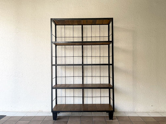 ジャーナルスタンダードファニチャー journal standard Furniture カルビ シェルフ CALVI SHELF アイアン 古材 ◇