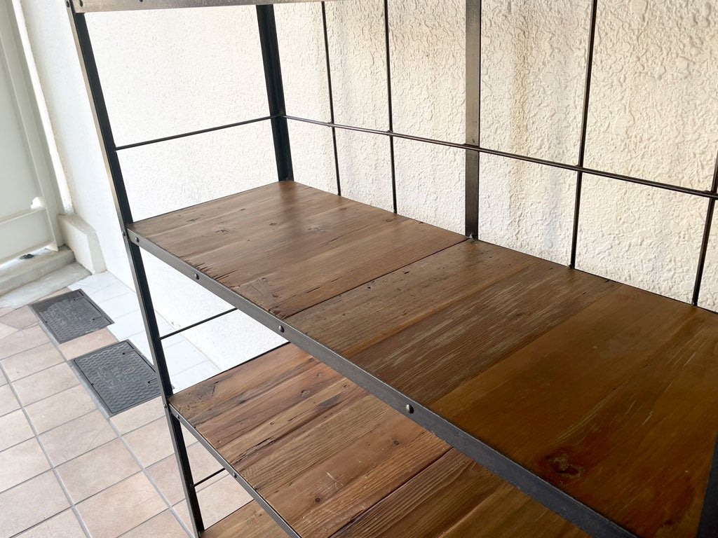 ジャーナルスタンダードファニチャー journal standard Furniture カルビ シェルフ CALVI SHELF アイアン 古材 ◇