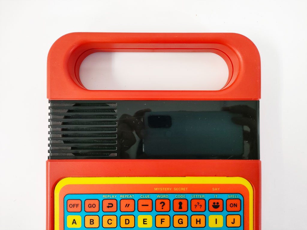 テキサスインスツルメンツ TEXAS INSTRUMENTS スピークアンドスペル Speak & Spell 英語 知育玩具 レトロ ●