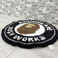 アベイシングエイプ A BATHING APE BUSY WORKS RUG MAT ラグ マット ブラック 60×60 廃番 ●