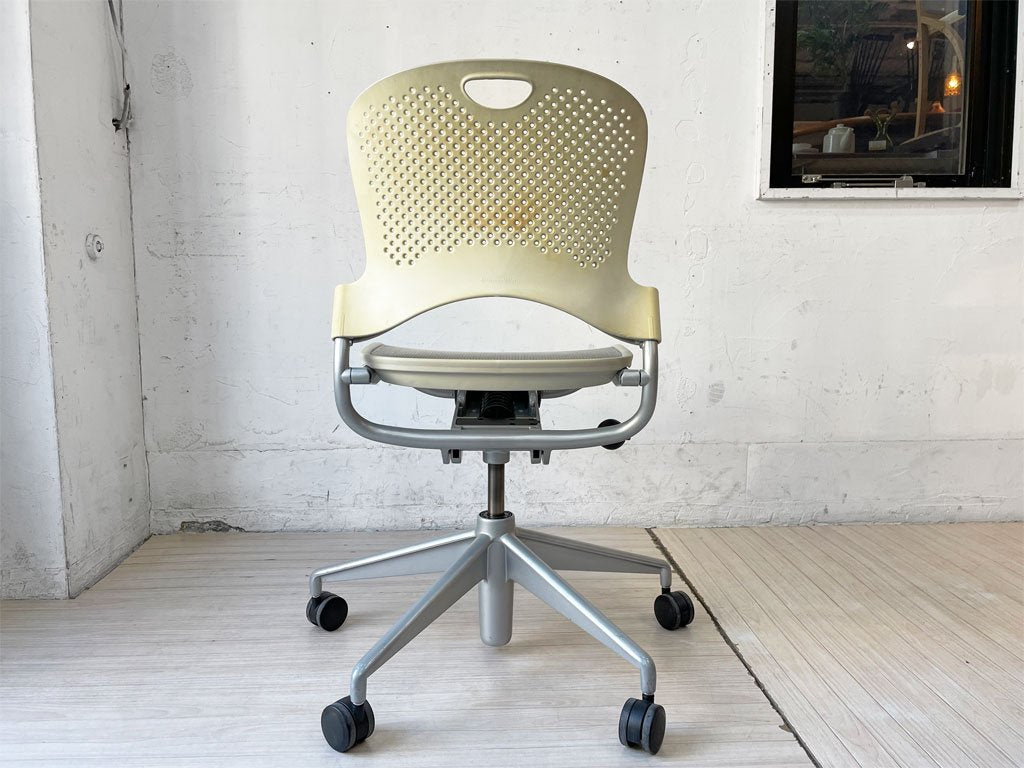 ハーマンミラー Herman Miller ケイパー マルチパーパス チェア Caper Multipurpose Chair デスクチェア オフィスチェア キャスター  ジェフ・ウェバー 現状品 ★