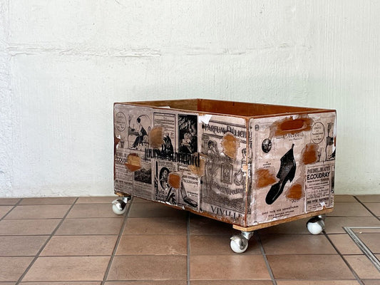 ジャーナルスタンダードファニチャー journal standard Furniture ドリュー DREUX トイ ボックス TOY BOX L  B ◇