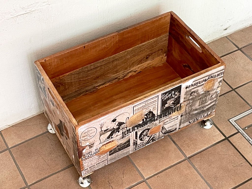 ジャーナルスタンダードファニチャー journal standard Furniture ドリュー DREUX トイ ボックス TOY BOX L  B ◇