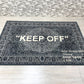 ヴァージル・アブロー × イケア Virgil Abloh × IKEA マルケラッド MARKERAD “KEEP OFF” ラグ 絨毯 195×133cm クリーニング済 ●