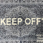 ヴァージル・アブロー × イケア Virgil Abloh × IKEA マルケラッド MARKERAD “KEEP OFF” ラグ 絨毯 195×133cm クリーニング済 ●