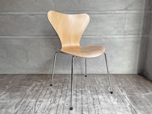 フリッツハンセン Fritz Hansen セブンチェア ダイニングチェア ナチュラルビーチ アルネ・ヤコブセン Arne Jacobsen デンマーク 北欧家具 ♪