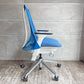 ハーマンミラー Herman Miller セイルチェア SAYL Chair デスクチェア ブルー ポリッシュドベース イヴ・ベアール 定価￥116,600- ♪