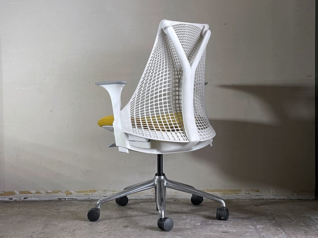 ハーマンミラー Herman Miller セイルチェア SAYL Chair イエロー デスクチェア イヴ・ベアール スタジオホワイト ■