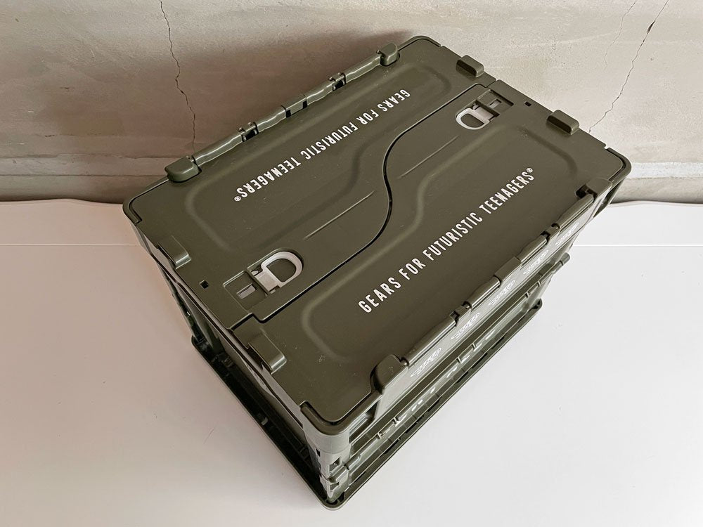 ヒューマンメイド HUMAN MADE 折り畳み式コンテナボックス 20L カーキ CONTAINER 20L KHAKI 収納ケース♪