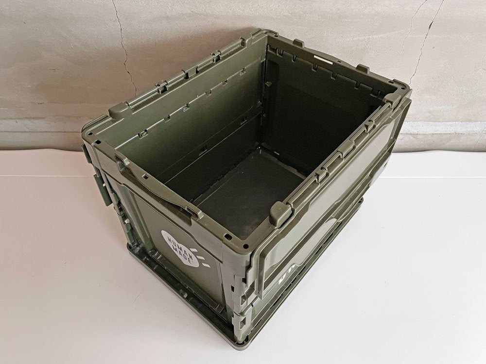ヒューマンメイド HUMAN MADE 折り畳み式コンテナボックス 20L カーキ CONTAINER 20L KHAKI 収納ケース♪