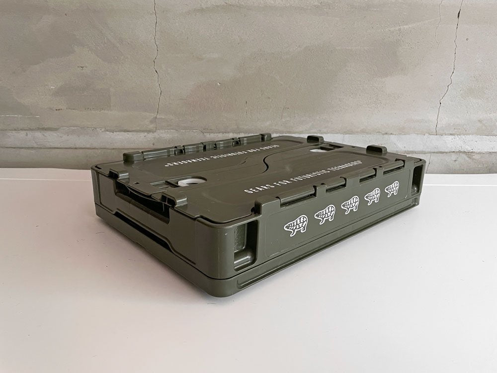 ヒューマンメイド HUMAN MADE 折り畳み式コンテナボックス 20L カーキ CONTAINER 20L KHAKI 収納ケース♪