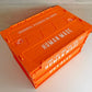 ヒューマンメイド HUMAN MADE 折り畳み式コンテナボックス 50L オレンジ CONTAINER 50L ORANGE 未使用品♪