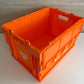 ヒューマンメイド HUMAN MADE 折り畳み式コンテナボックス 50L オレンジ CONTAINER 50L ORANGE 未使用品♪