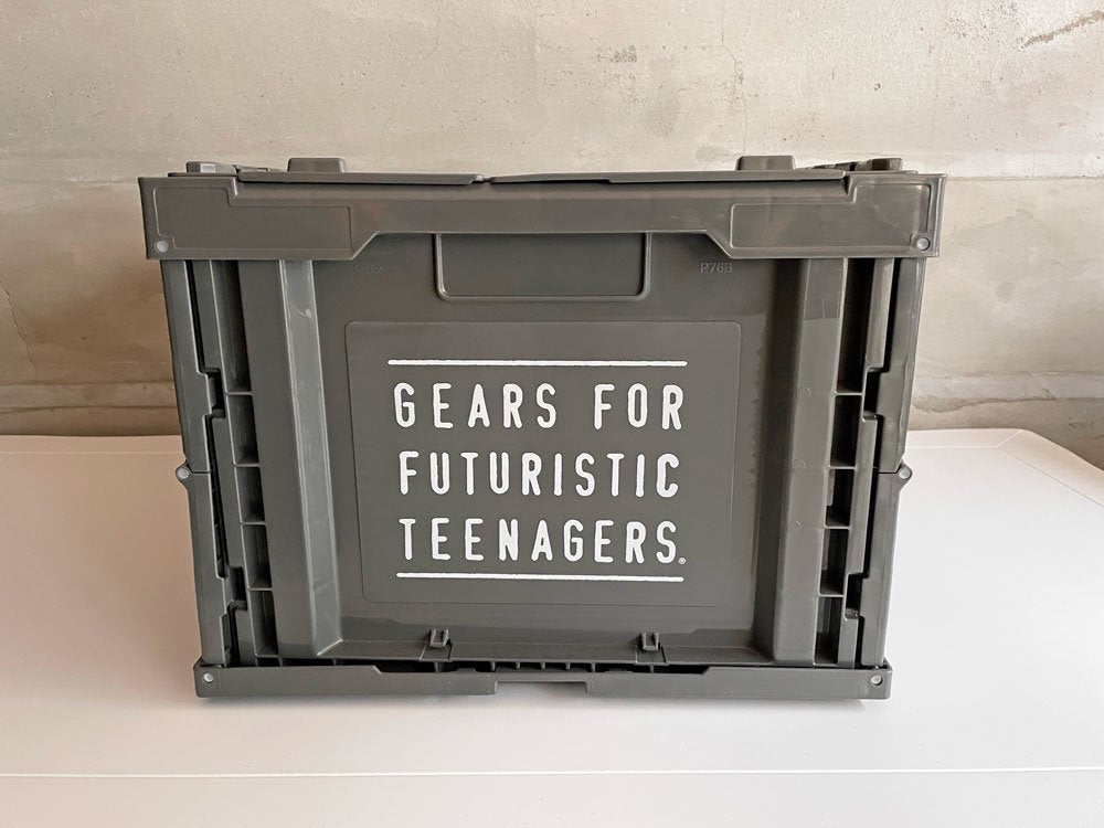 ヒューマンメイド HUMAN MADE 折り畳み式コンテナボックス 74L オリーブ ドラブ CONTAINER 74L OLIVE DRAB 未使用品♪