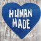 ヒューマンメイド HUMAN MADE ハートラグ small ブルー ♪