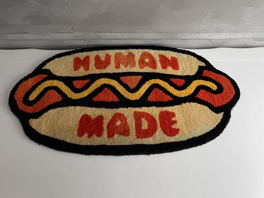 ヒューマンメイド HUMAN MADE ホットドッグ HOT DOG ラグ small ♪