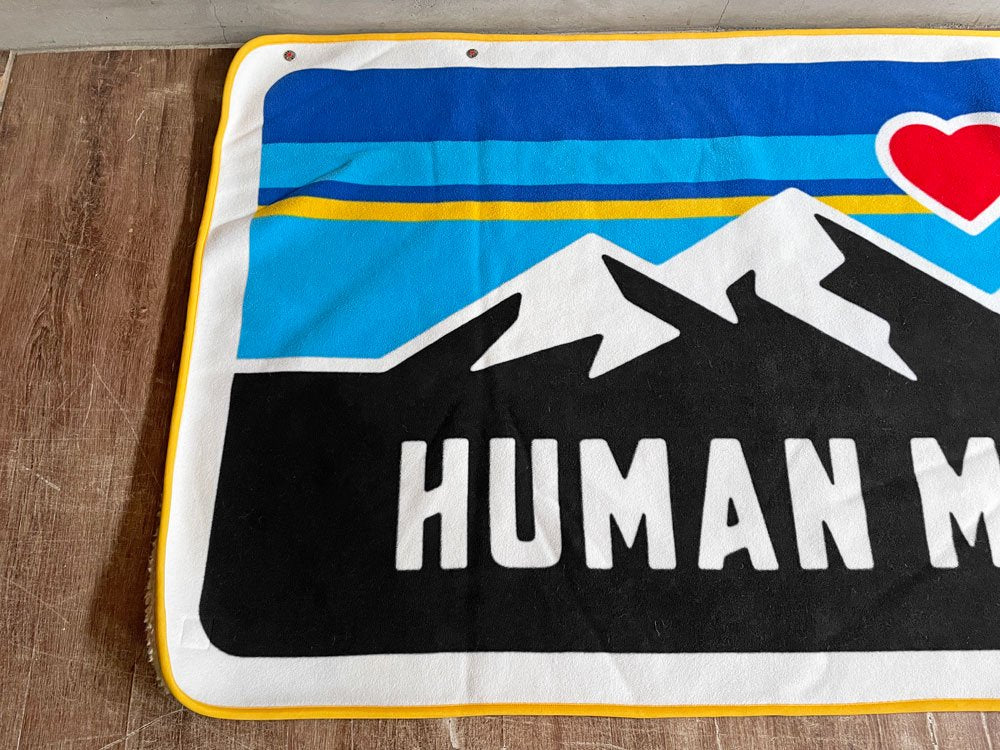 ヒューマンメイド HUMAN MADE フリースブランケット ベージュ♪