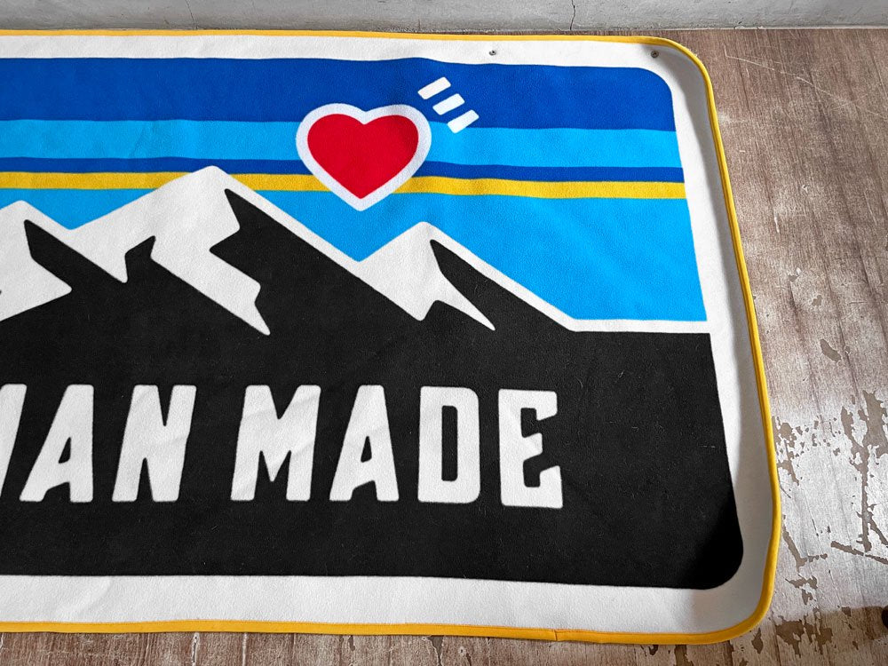 ヒューマンメイド HUMAN MADE フリースブランケット ベージュ♪