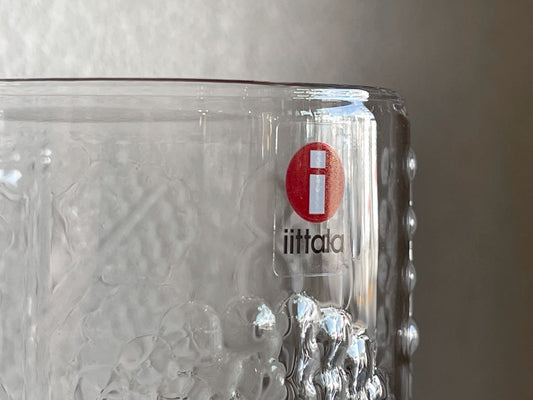 イッタラ iittala フローラ Flora タンブラー グラス クリア オイバ・トイッカ Oiva Toikka フィンランド 北欧食器 ◇