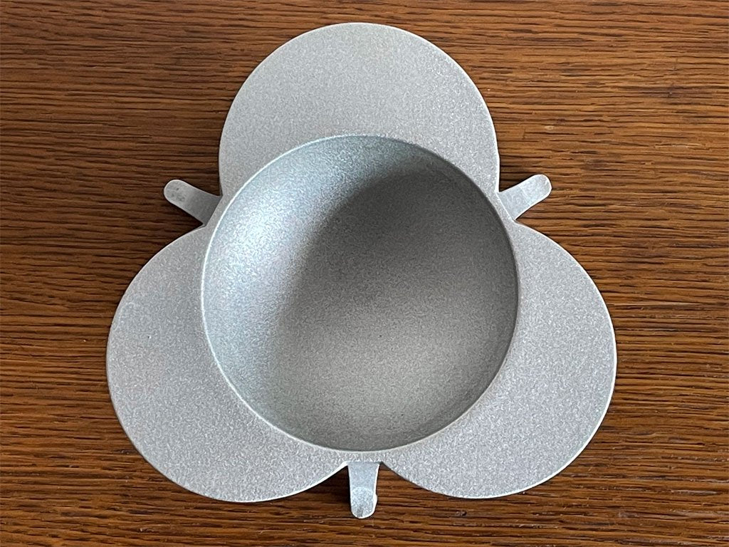 カルテル Kartell クリノアルミニウムアシュトレイ Clino Aluminum Ashtray 灰皿 アルミニウム エンツォ マーリ Enzo Mari イタリア ◇