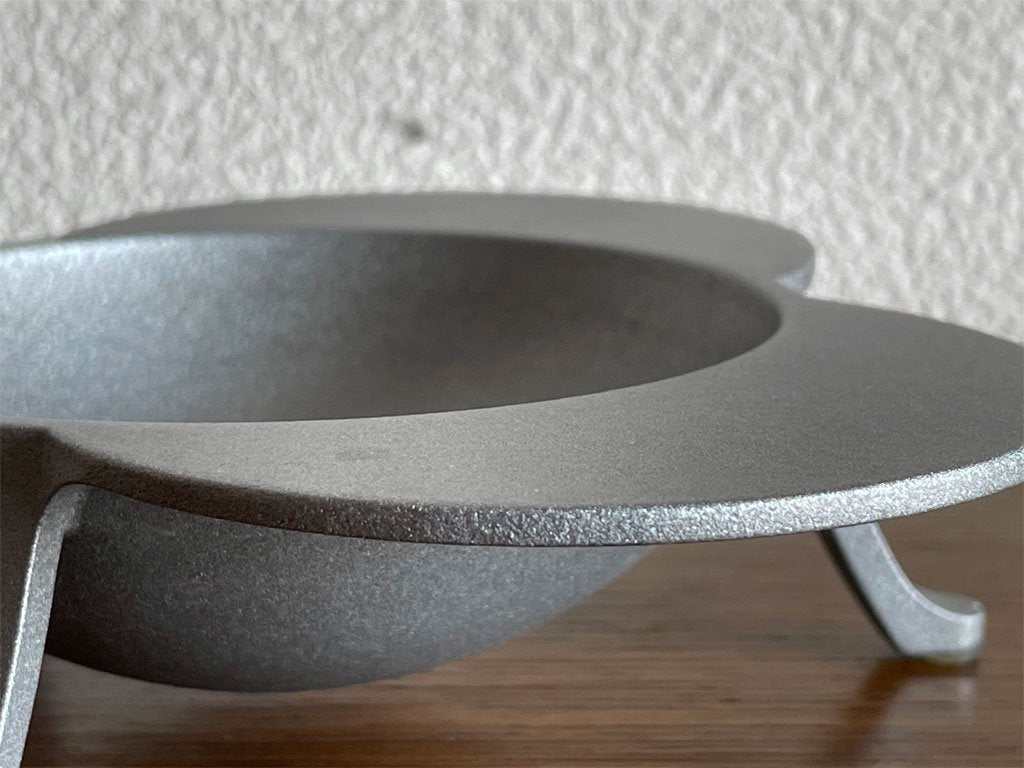 カルテル Kartell クリノアルミニウムアシュトレイ Clino Aluminum Ashtray 灰皿 アルミニウム エンツォ マーリ Enzo Mari イタリア ◇