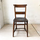 UKビンテージ UK Vintage チャーチチェア Church Chair ダイニングチェア バイブルボックス アンティーク 英国家具 ★