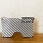 「NA」 design カーボンプレート カードケース CFRP CARD CASE シルバー 名刺入れ 箱付き 未使用品 定価￥32,450- ◎