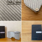 「NA」 design カーボンプレート カードケース CFRP CARD CASE シルバー 名刺入れ 箱付き 未使用品 定価￥32,450- ◎