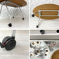 ヴィトラ Vitra アドホック Ad Hoc ワーキングデスク オーバル ビーチ材天板 ミーティングテーブル ダイニングテーブル W180cm キャスター付 アントニオ・チッテリオ ●