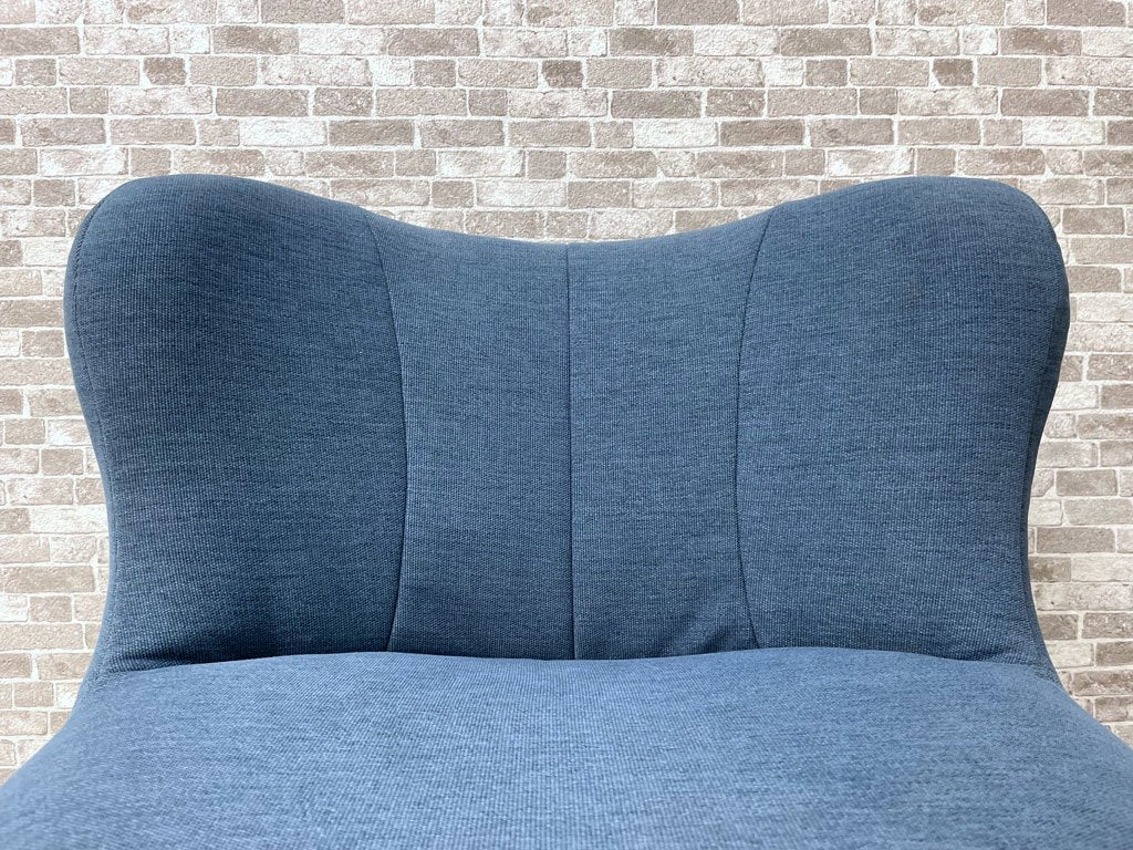 ロルフベンツ ROLF BENZ フライシュテール freistil 173 トーマス・ミュラー&イェルク・ウルフ 1Pソファ ラウンジチェア 
ブルー ●