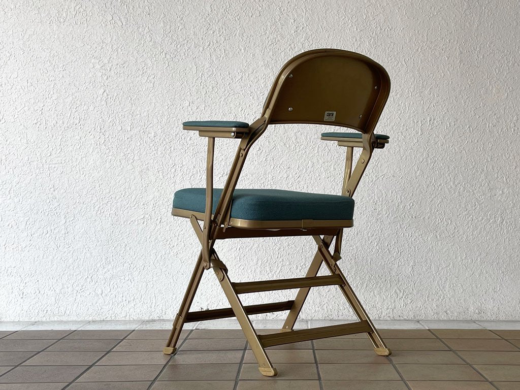 クラリン CLARIN フォールディングアームチェア FOLDING CHAIR WITH ARM 折畳 フルクッション USA 米国 P.F.S 取扱 ◇