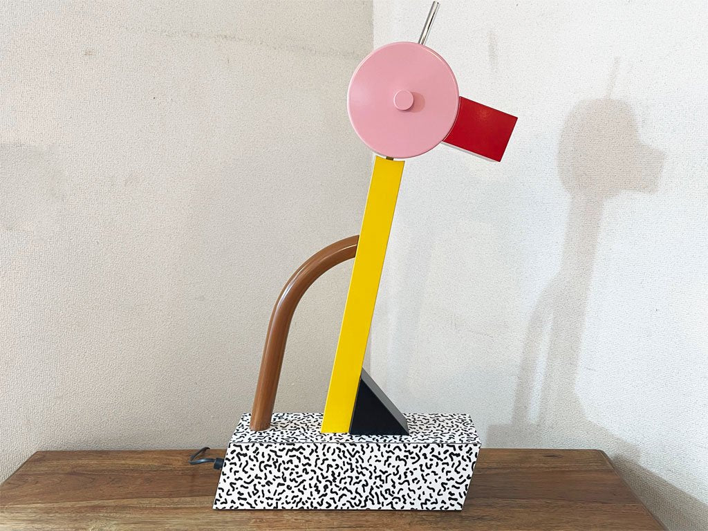 メンフィス MEMPHIS タヒチ TAHITI テーブルランプ エットーレ・ソットサス Ettore Sottsass 1981年デザイン ポストモダン ◎