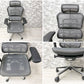 エルゴヒューマン Ergohuman ベーシック Basic デスクチェア ハイタイプ フルメッシュ ヘッドレスト オットマン 付き ●