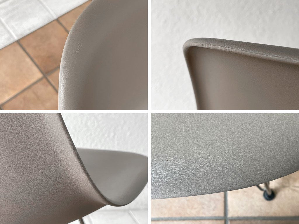 ハーマンミラー Herman Miller サイドシェルチェア エッフェルベース DSR スパロー ポリプロピレン製 C&Rイームズ ミッドセンチュリー  A ◇