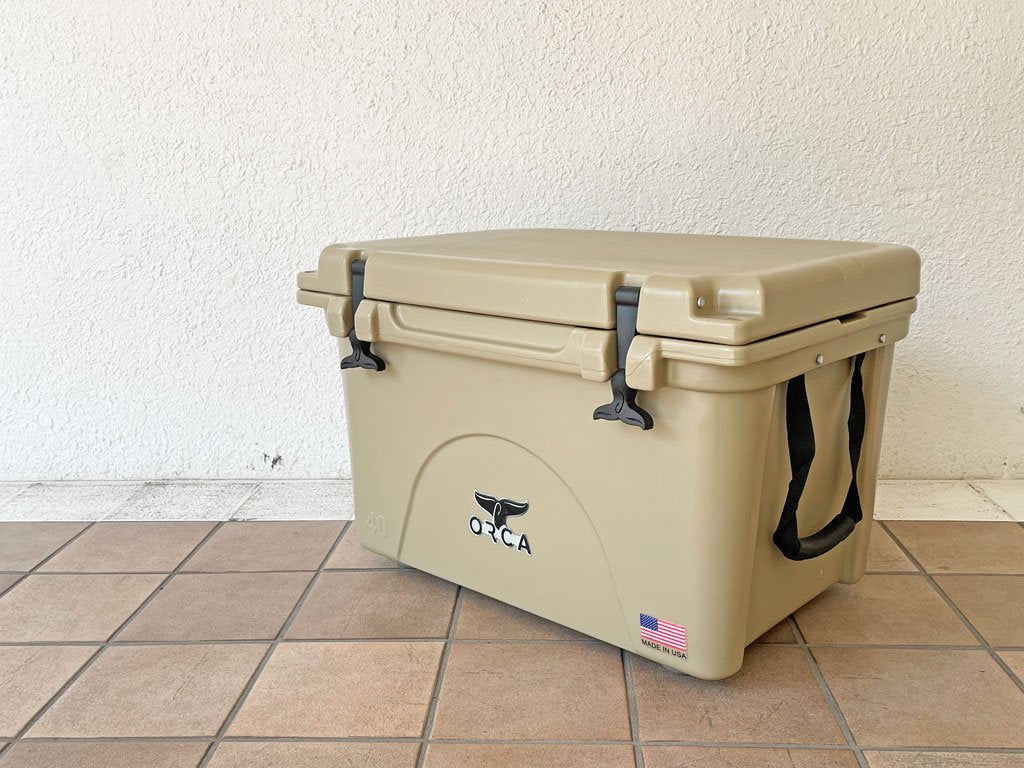 オルカ ORCA Coolers 40 クーラーボックス ローテーブル タン キャンプ アウトドア アメリカ製 US ◇