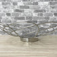 ジョージ・ジェンセン GEORG JENSEN ワイヤーフルーツバスケット Wire Fruit Basket ステンレススチール 直径36.5cm 北欧 デンマーク 希少 ●