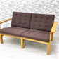 フランス＆サン France & Son モジュラインソファ Moduline Sofa 2Pソファ オーク材 オーレ・ゲルロフ・クヌードセン&トーベン・リンド デンマークビンテージ 北欧 ●