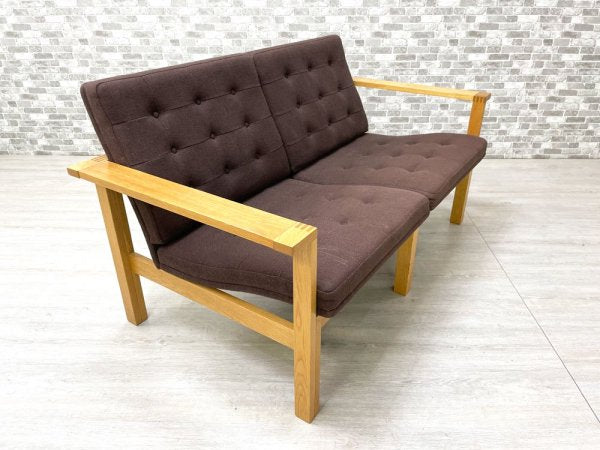 フランス＆サン France & Son モジュラインソファ Moduline Sofa 2Pソファ オーク材 オーレ・ゲルロフ・クヌードセン&トーベン・リンド デンマークビンテージ 北欧 ●