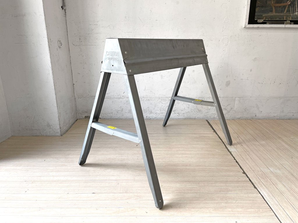 エブコ EBCO メタル フォルディング ソーホース Metal Folding Sawhorse 馬脚 US インダストリアル P.F.S取り扱い ★