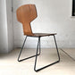 トラックファニチャー TRUCK FURNITURE ティーチェア T CHAIR ダイニングチェア オーク材 × スチール脚 ブラック 廃番 希少 ★